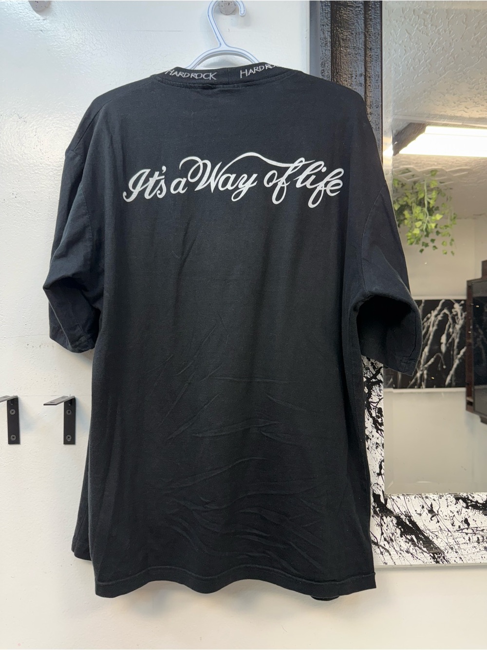 Hard Rock Cafe South Africa Cape town Tee with Green Logo and White Print - Picture 4 of 6